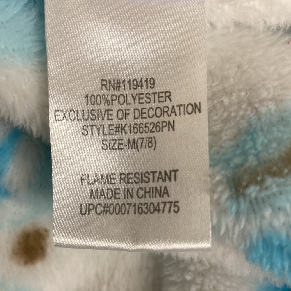 Disney Frozen Sisters Children’s Robe Size 7/8 - Picture 4 of 5